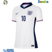 Engleska Jude Bellingham #10 Domaci Dres za Ženska EP 2024 Kratak Rukav